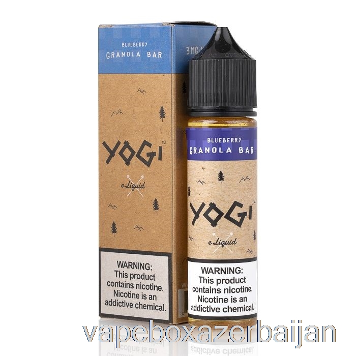 Vape Smoke Blueberry Granola Bar - Yogi E-Liquid - 60mL 0mg